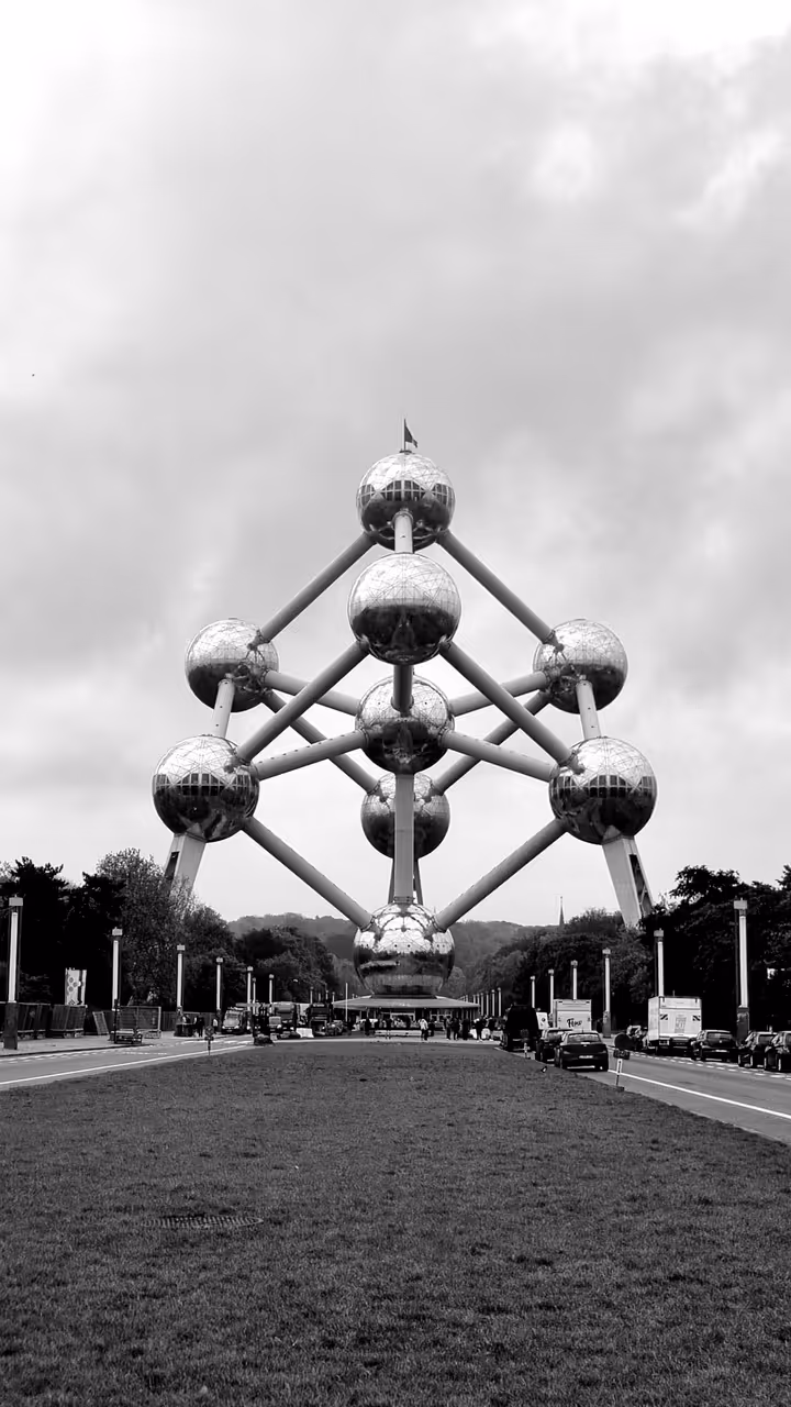 Atomium en Bruselas, Bélgica